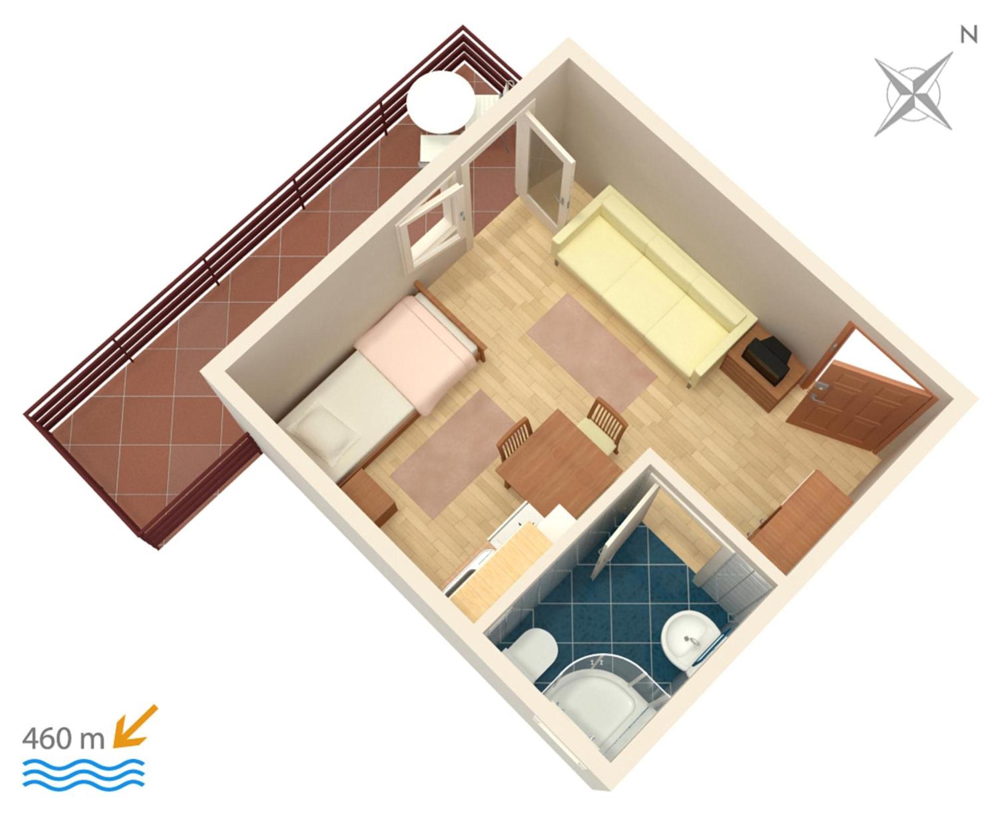 Apartments With A Parking Space Vodice - 4172 מראה חיצוני תמונה